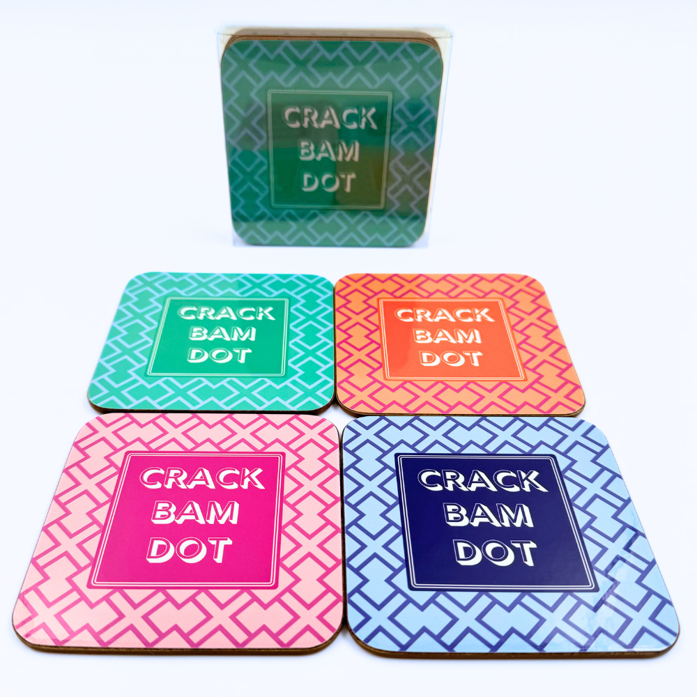 Mahjong Coasters (Set of 4)