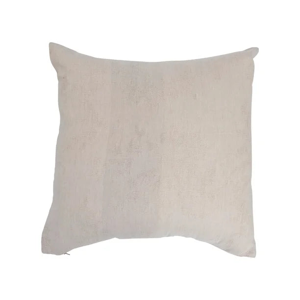 28" Woven Jacquard Pillow