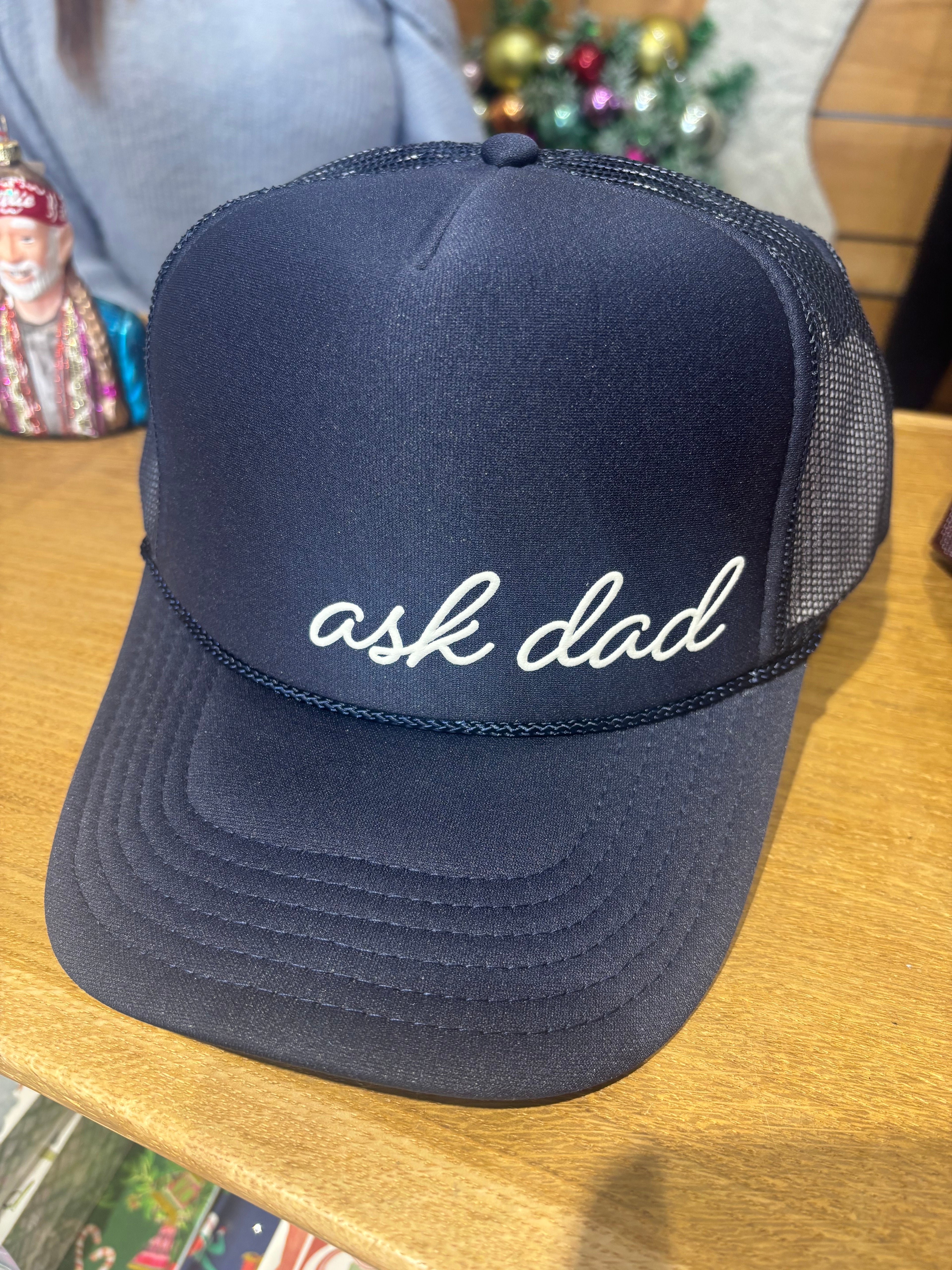 Ask Dad Trucker Hat