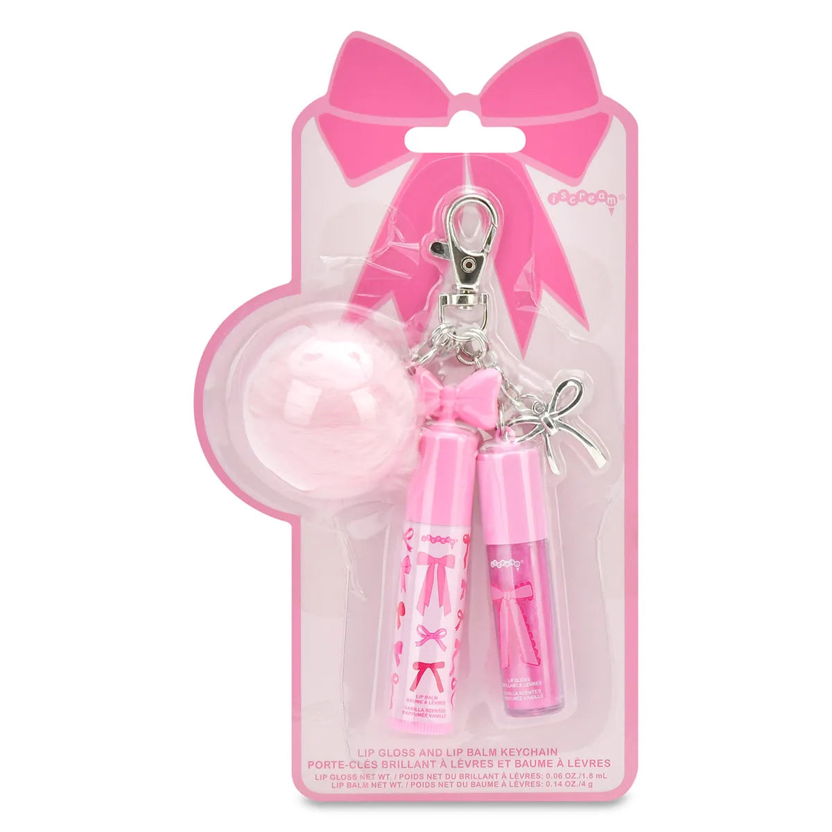 Iscream Lip Balm Key Chain Set