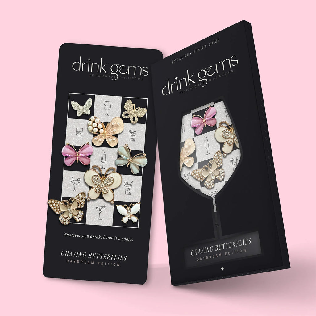 Drink Gems Wine Charms
