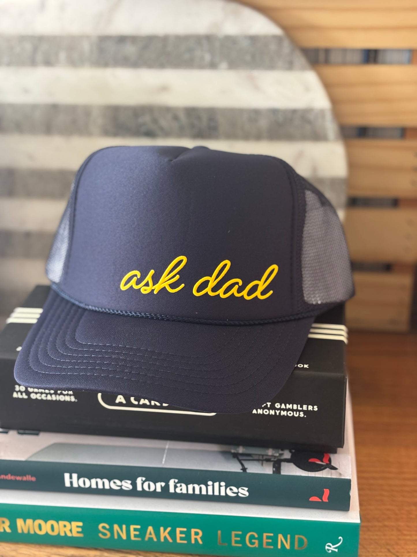 Ask Dad Trucker Hat