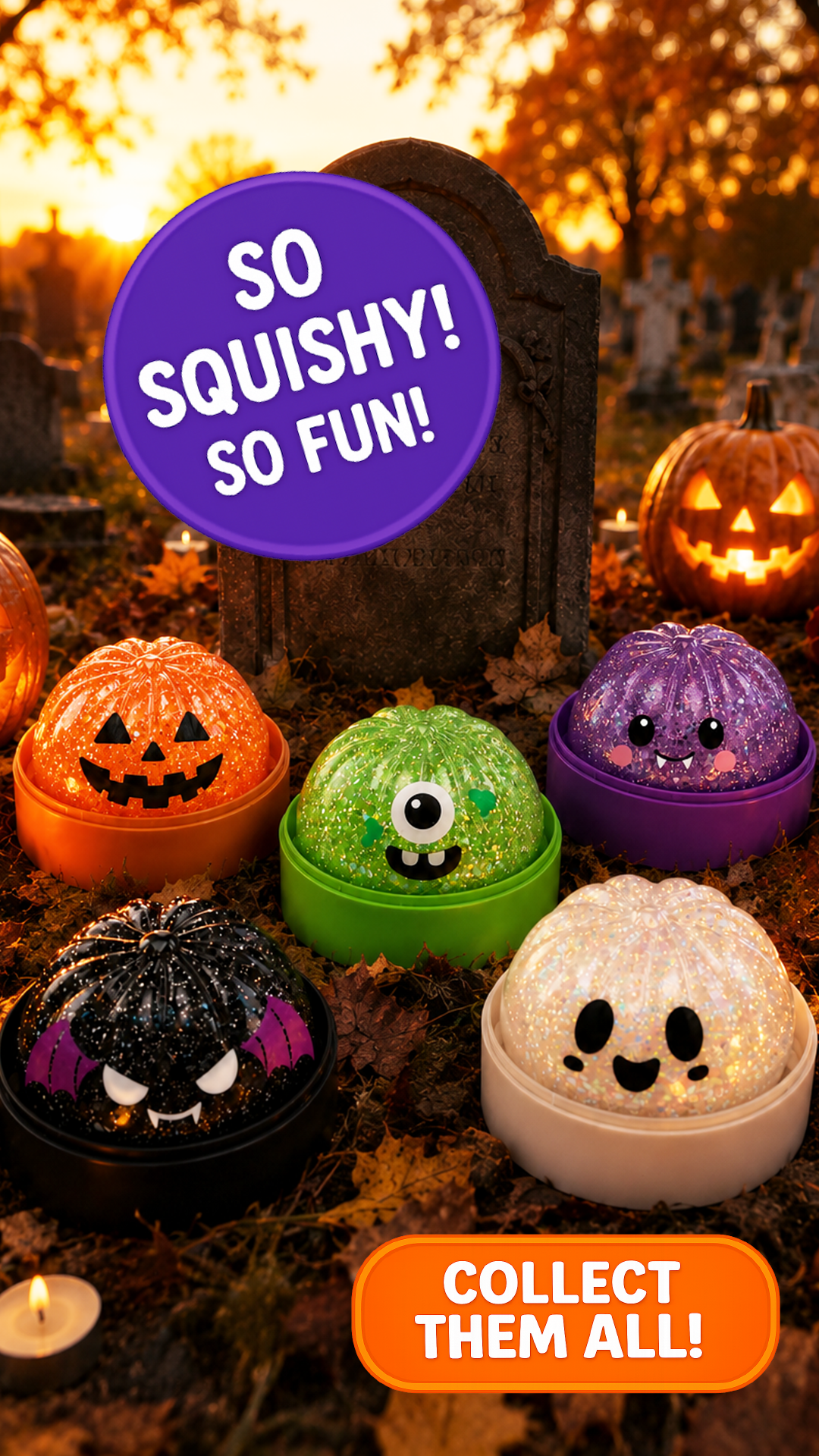 Fun Doh Spooky Mystery Dumpling Squishy Toy (Full Size)
