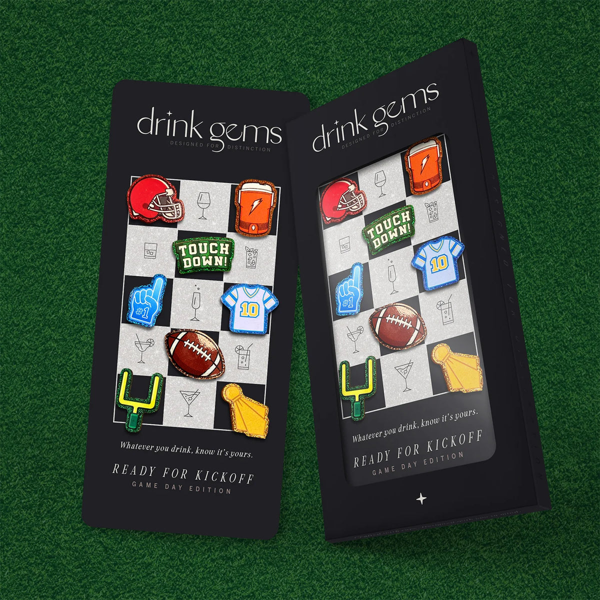 Drink Gems Wine Charms