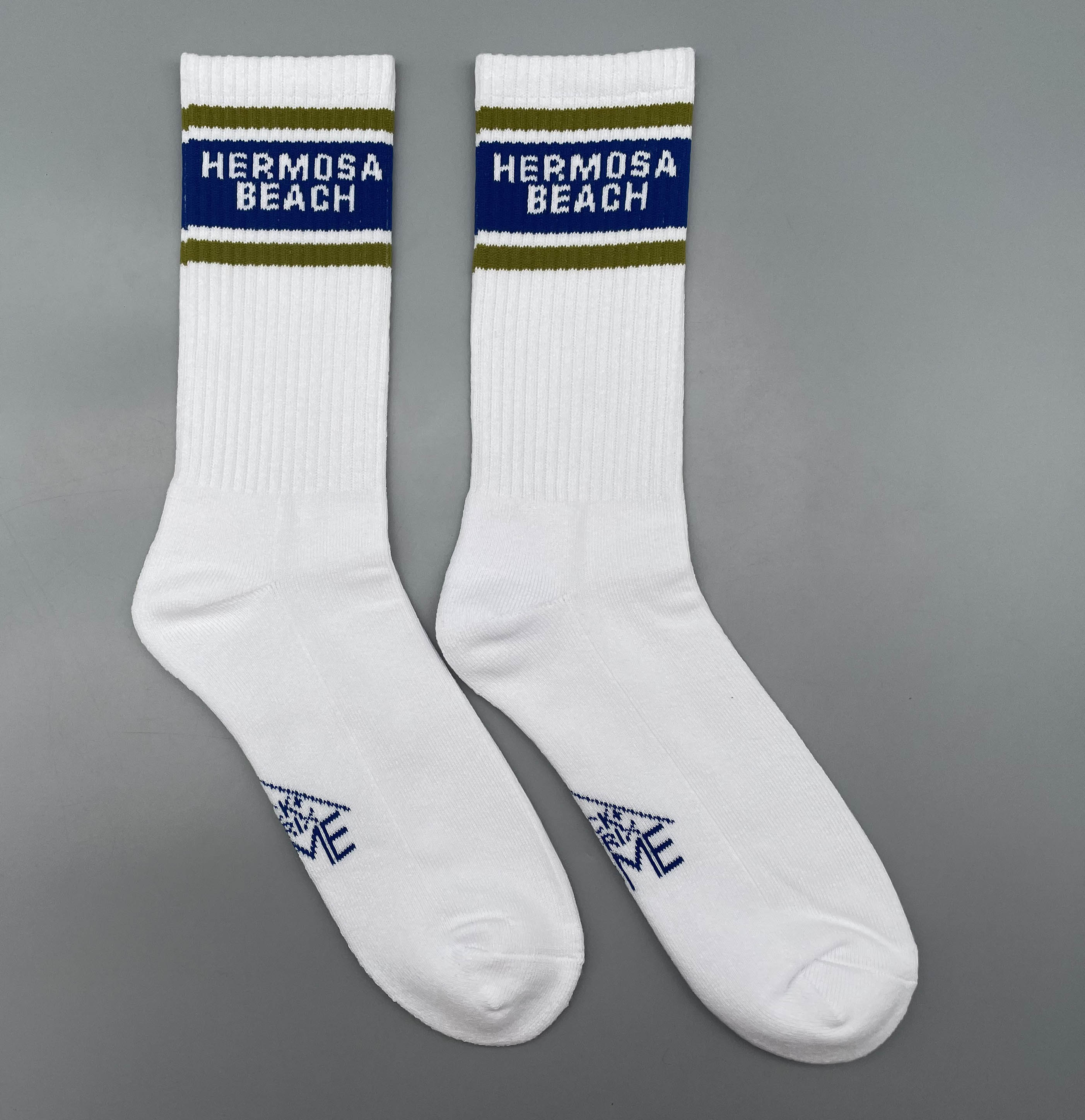 Hermosa Beach Crew Socks