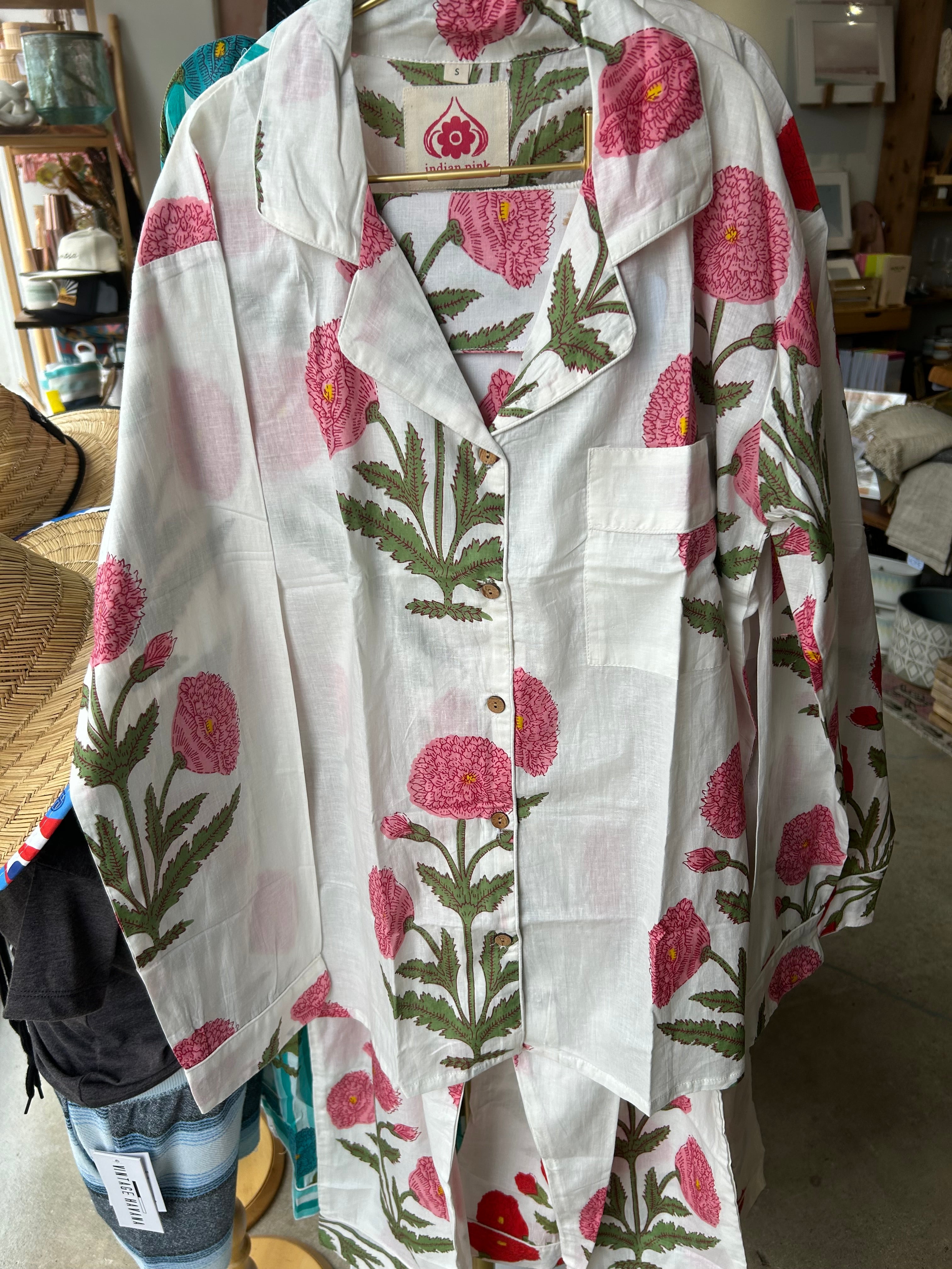 Indian Pink Pajamas