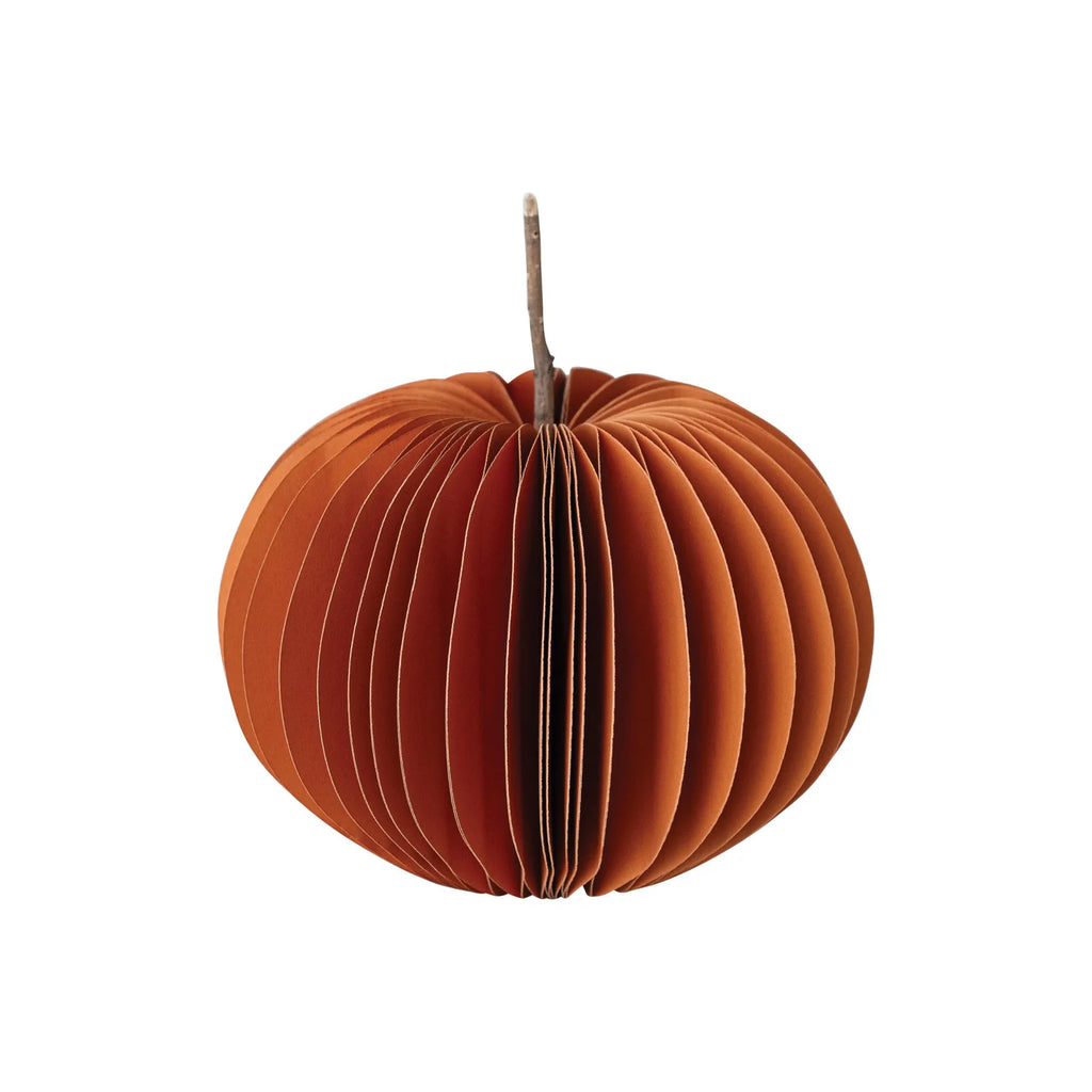 Paper Folding Honeycomb Pumpkin