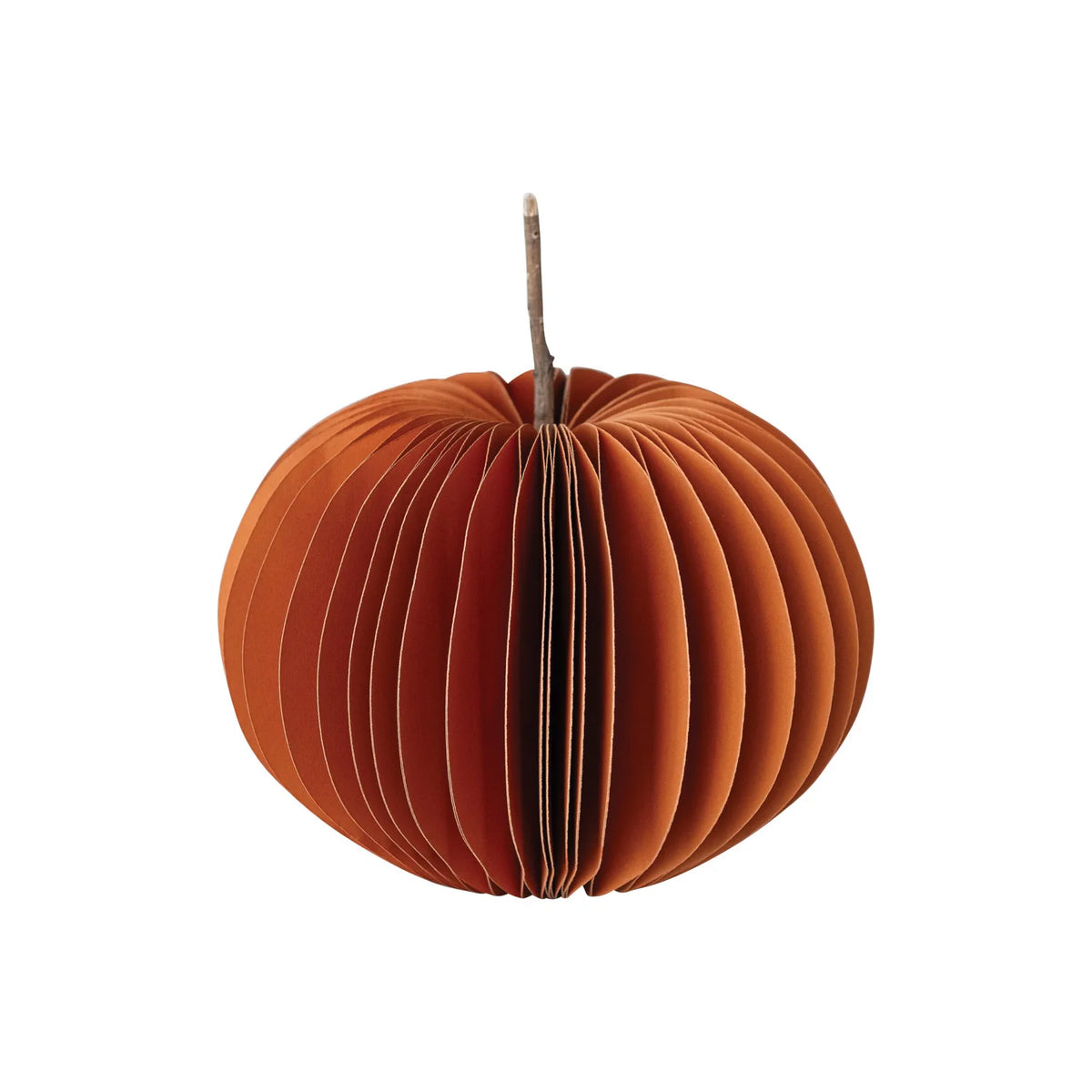 Paper Folding Honeycomb Pumpkin