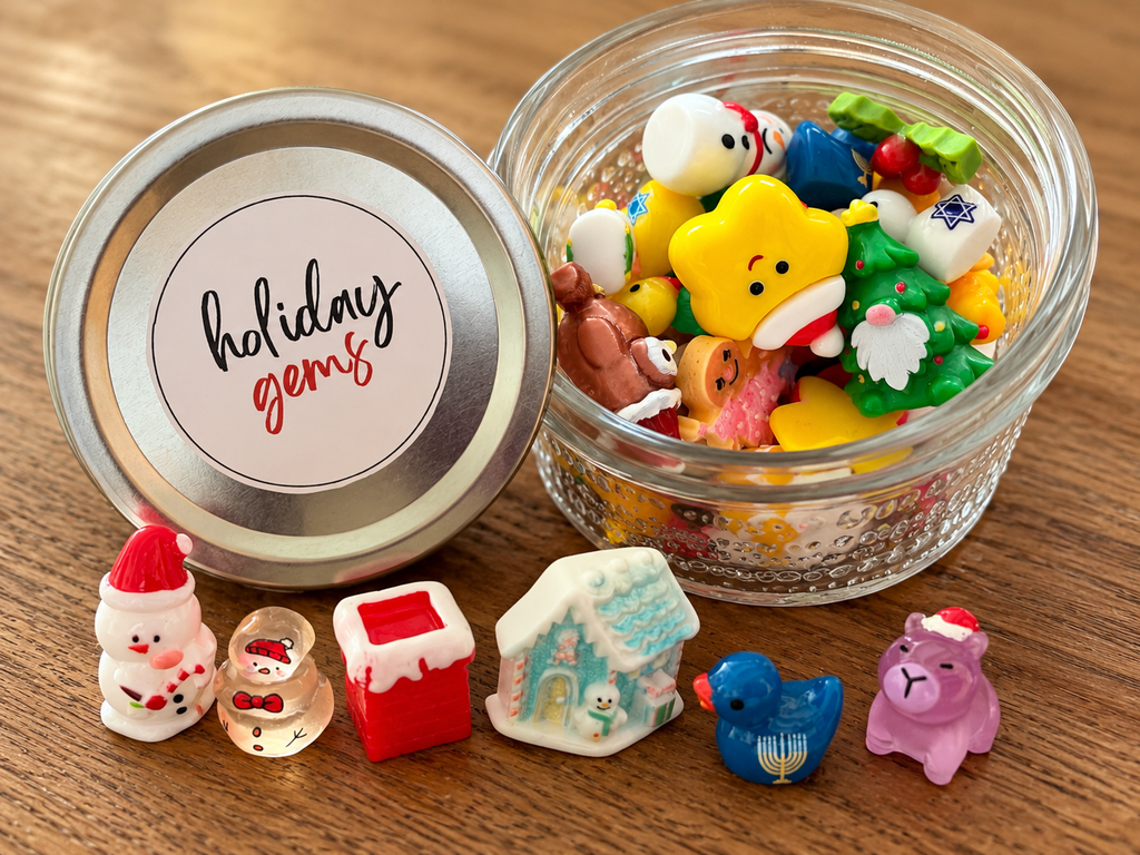 Holiday Mahj Gems (Mahjong Trinkets)