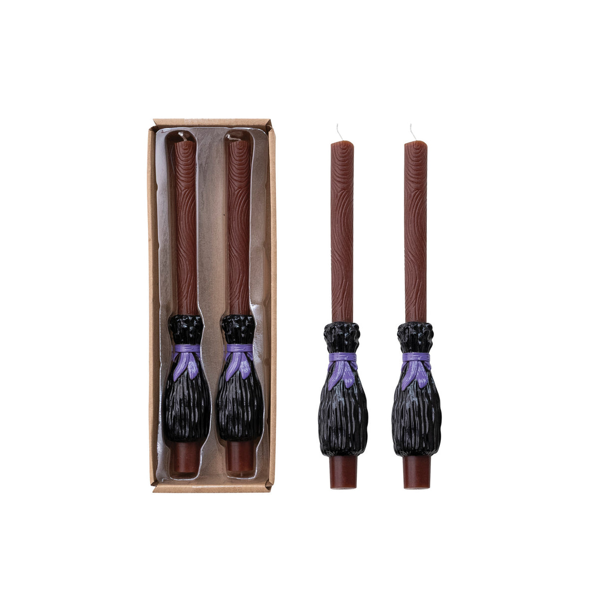 Halloween Unscented Taper Candles