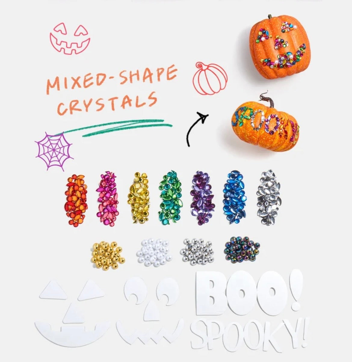 Baublebar Kids’ DIY Pumpkin Decorating Craft Kit