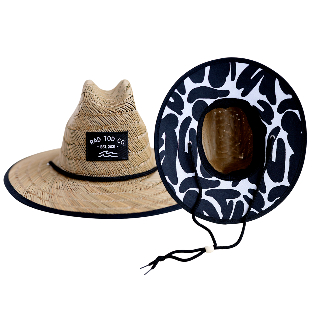 Rad Tod Co Toddler Straw Hat