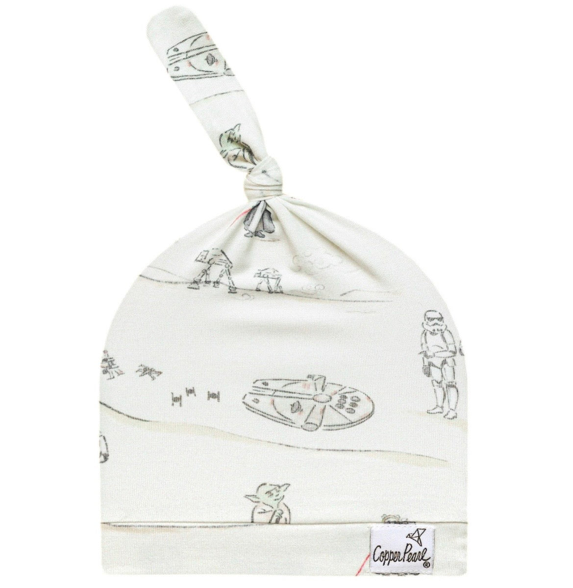 Newborn Top Knot Hat