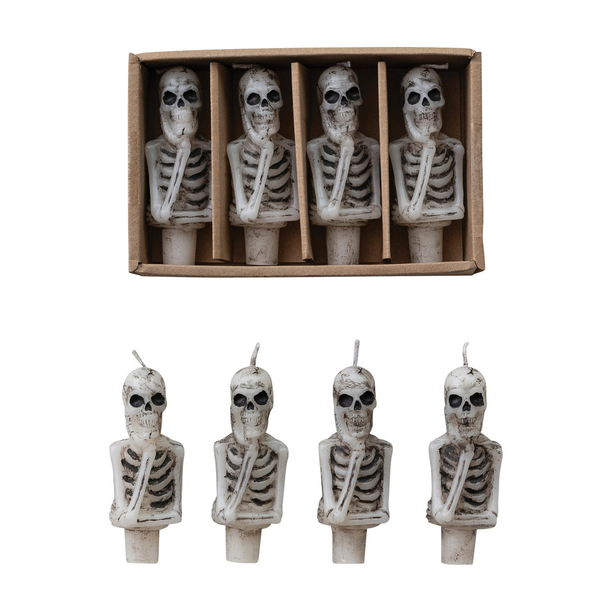Halloween Unscented Taper Candles