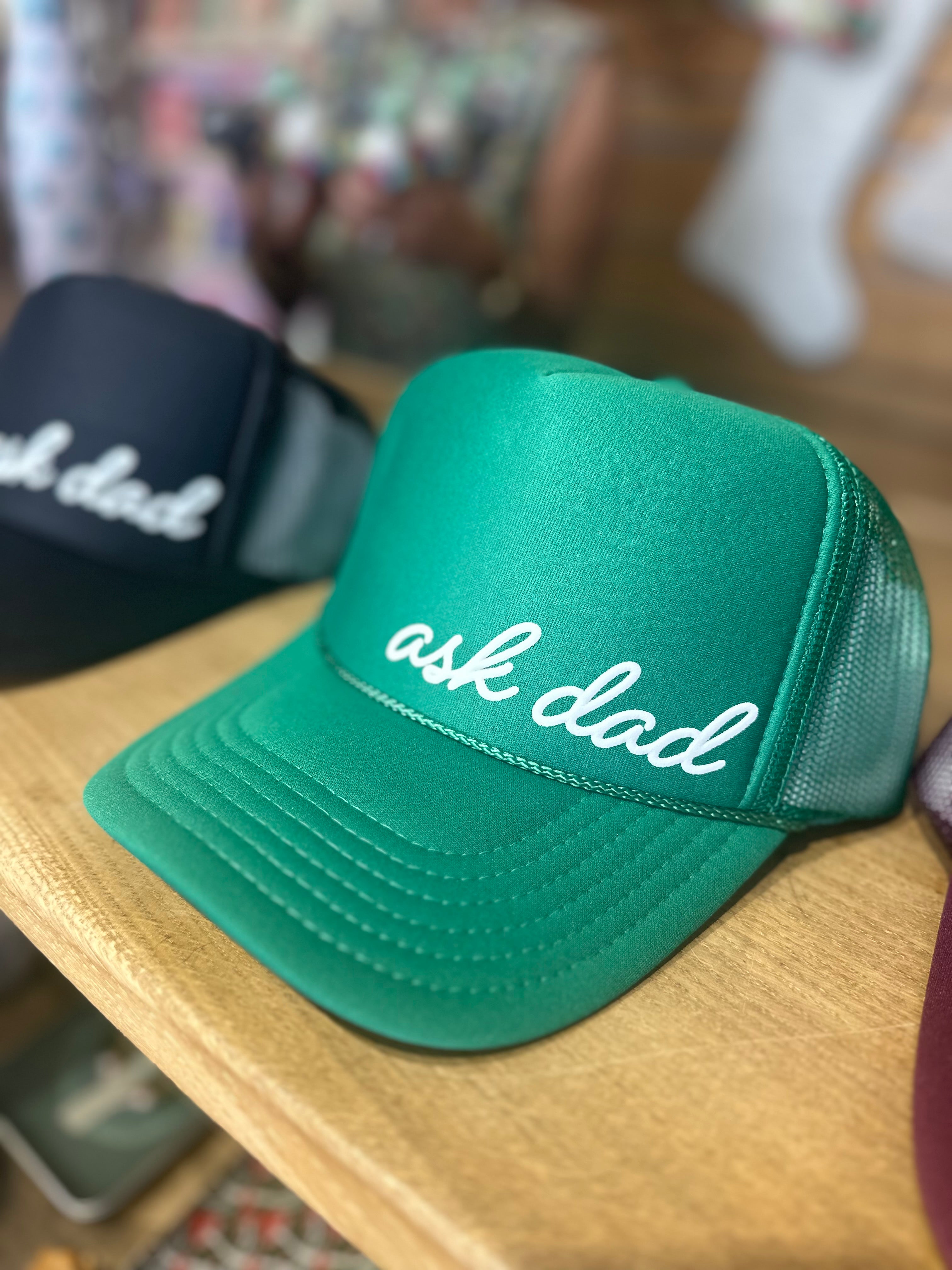 Ask Dad Trucker Hat