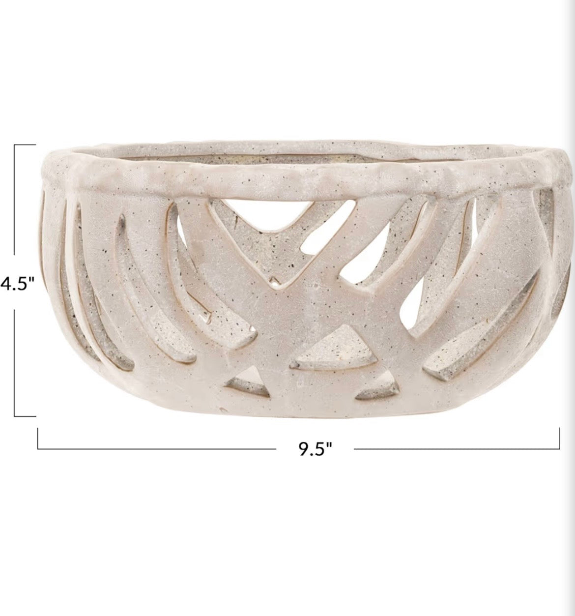Stoneware Fruit Basket