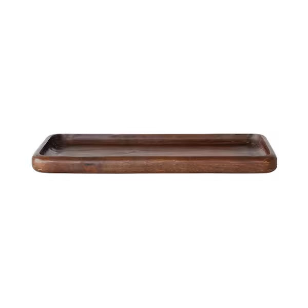 Mango Wood Tray, Walnut Finish