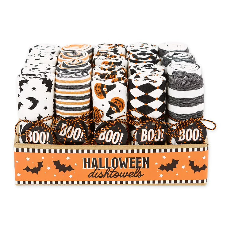 Boo! Halloween Dishtowel
