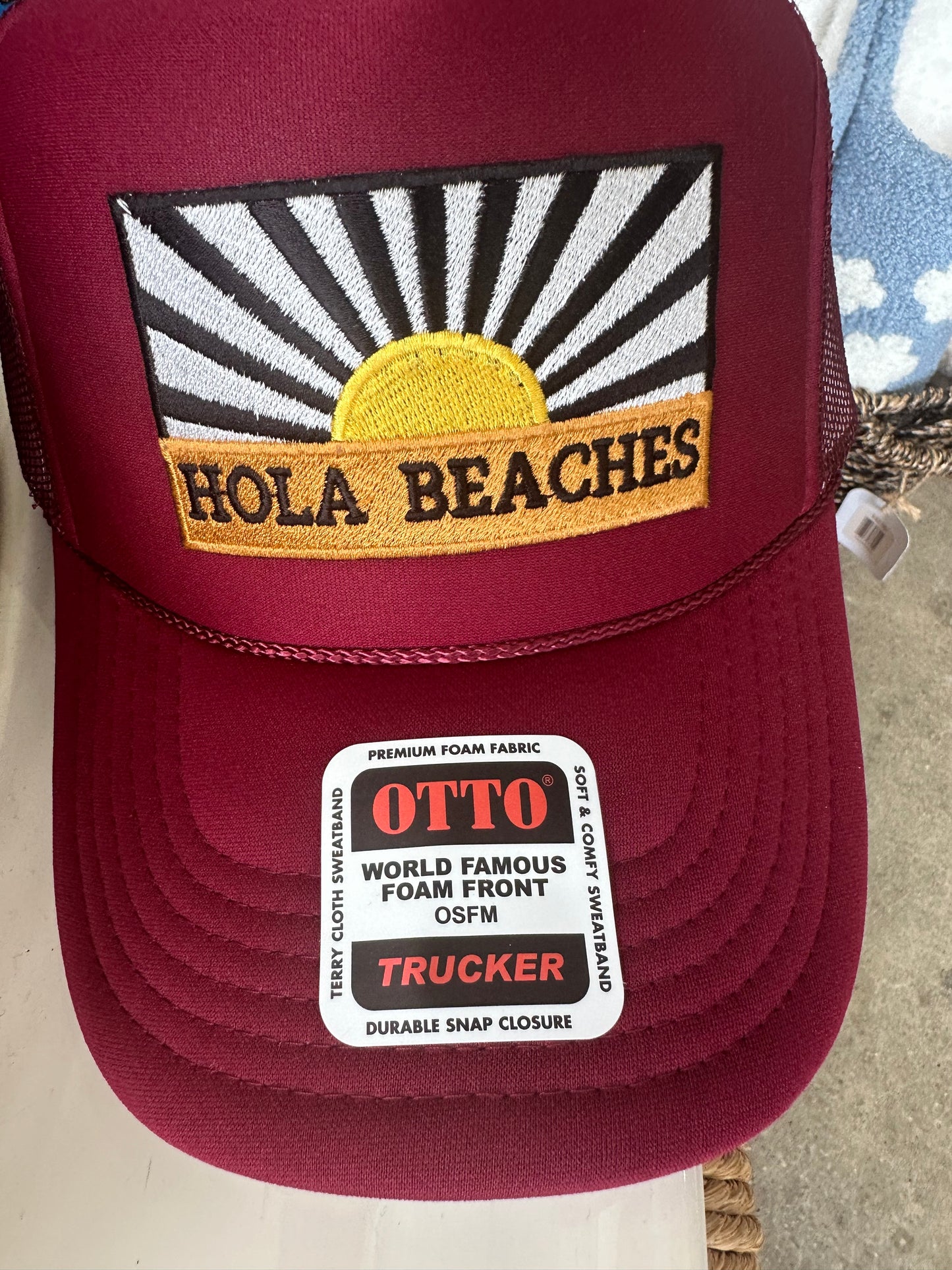 Hola Beaches Trucker Hat