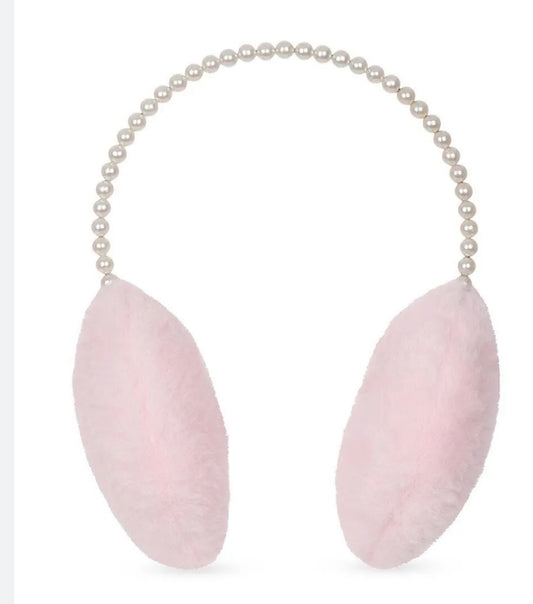 Pink Pearl Earmuffs