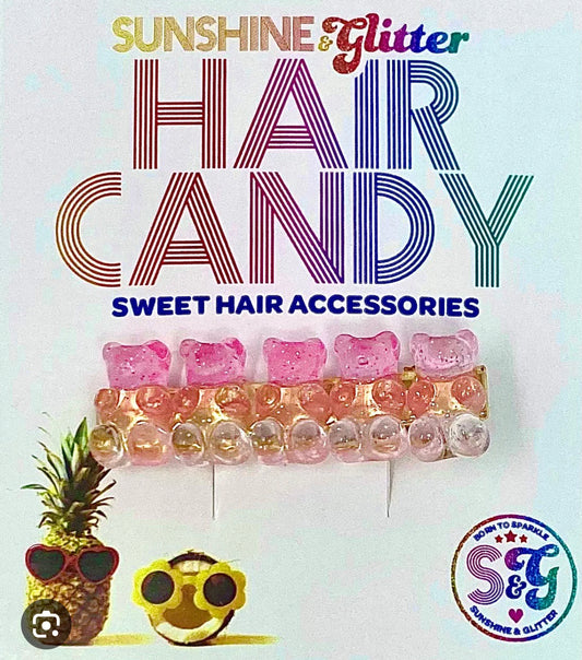 Hair Candy Gummy Bears Hair Clip