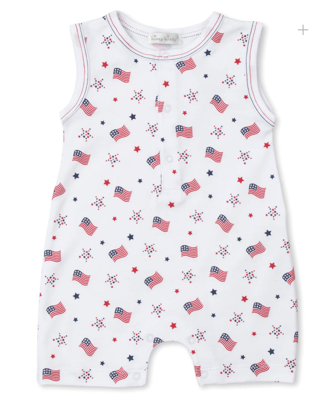 Kissy Kissy Patriotic Sleeveless Playsuit