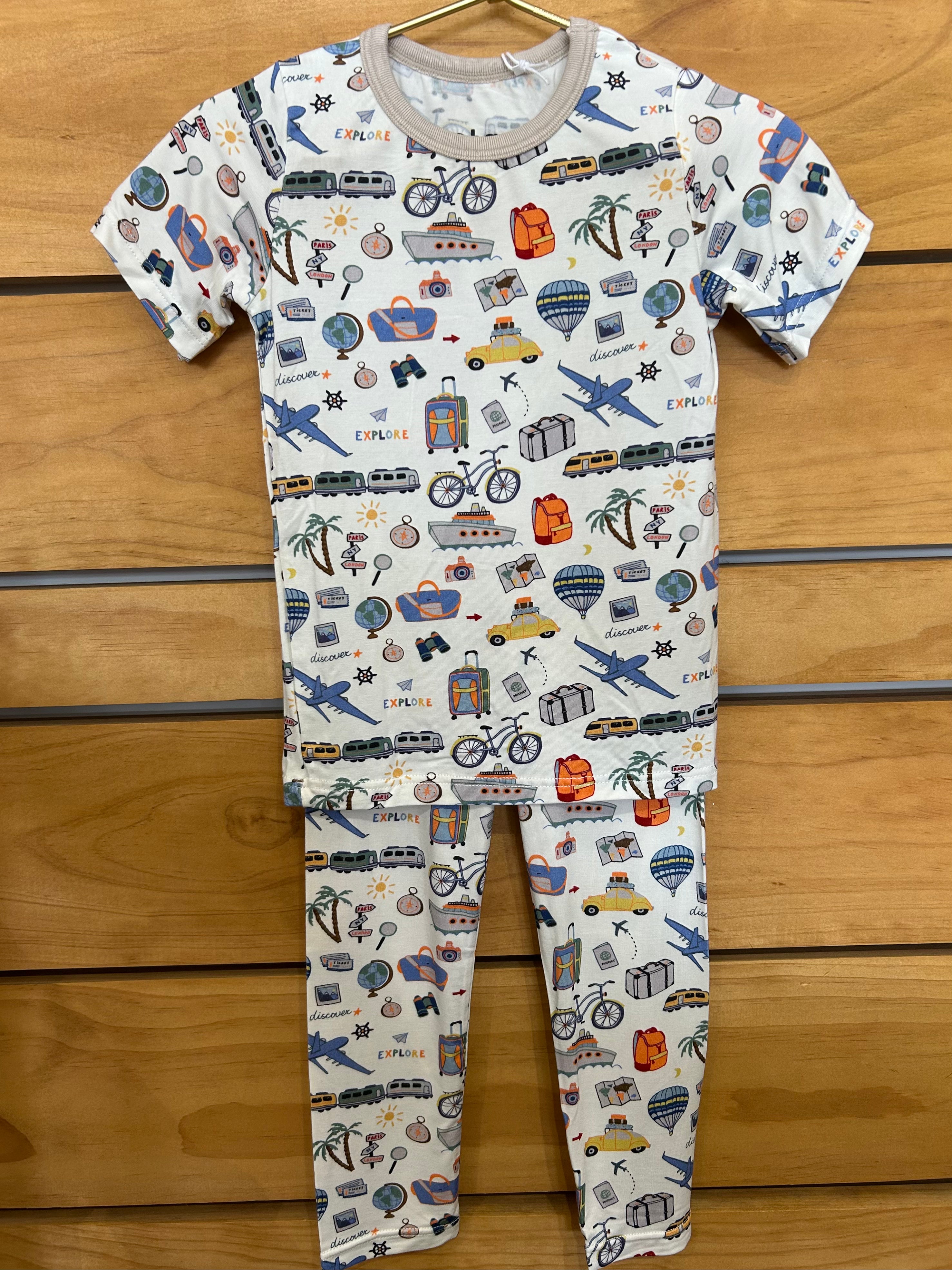 Bestaroo Short Sleeve + Long Pant Pajamas