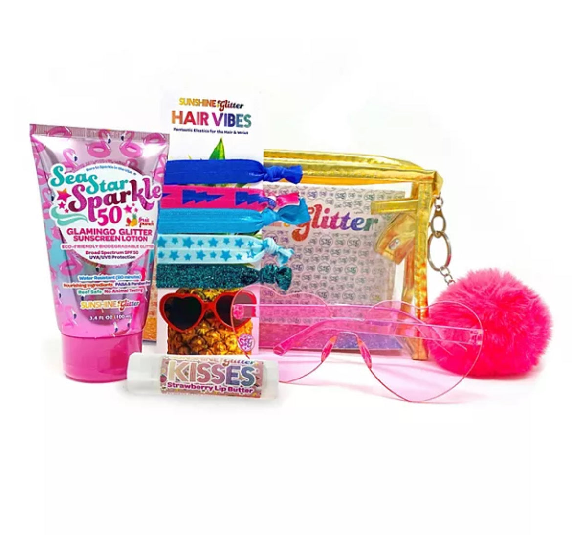 Seastar Sparkle Travel Gift Set with Sunscreen