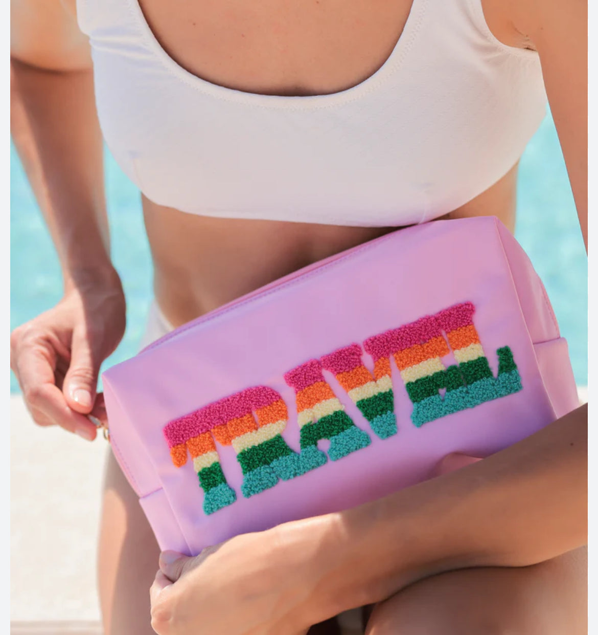 Joy Travel Pouch with Zip