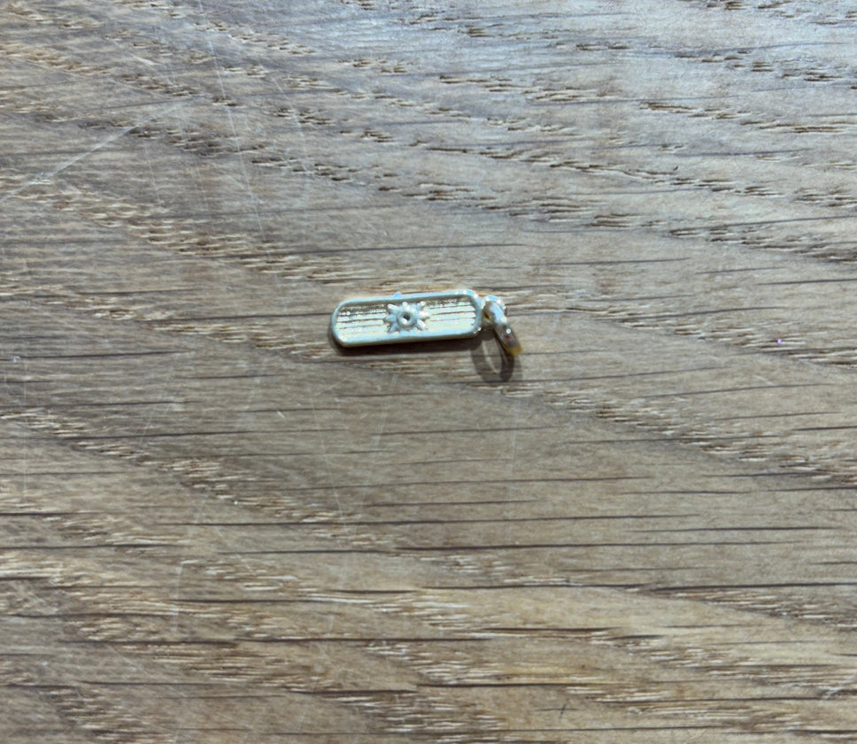Gold Filled Sun Bar Charm
