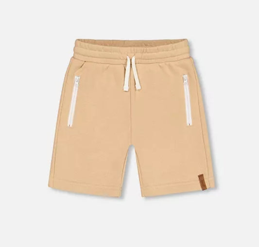 French Terry Short with Zipper Pockets