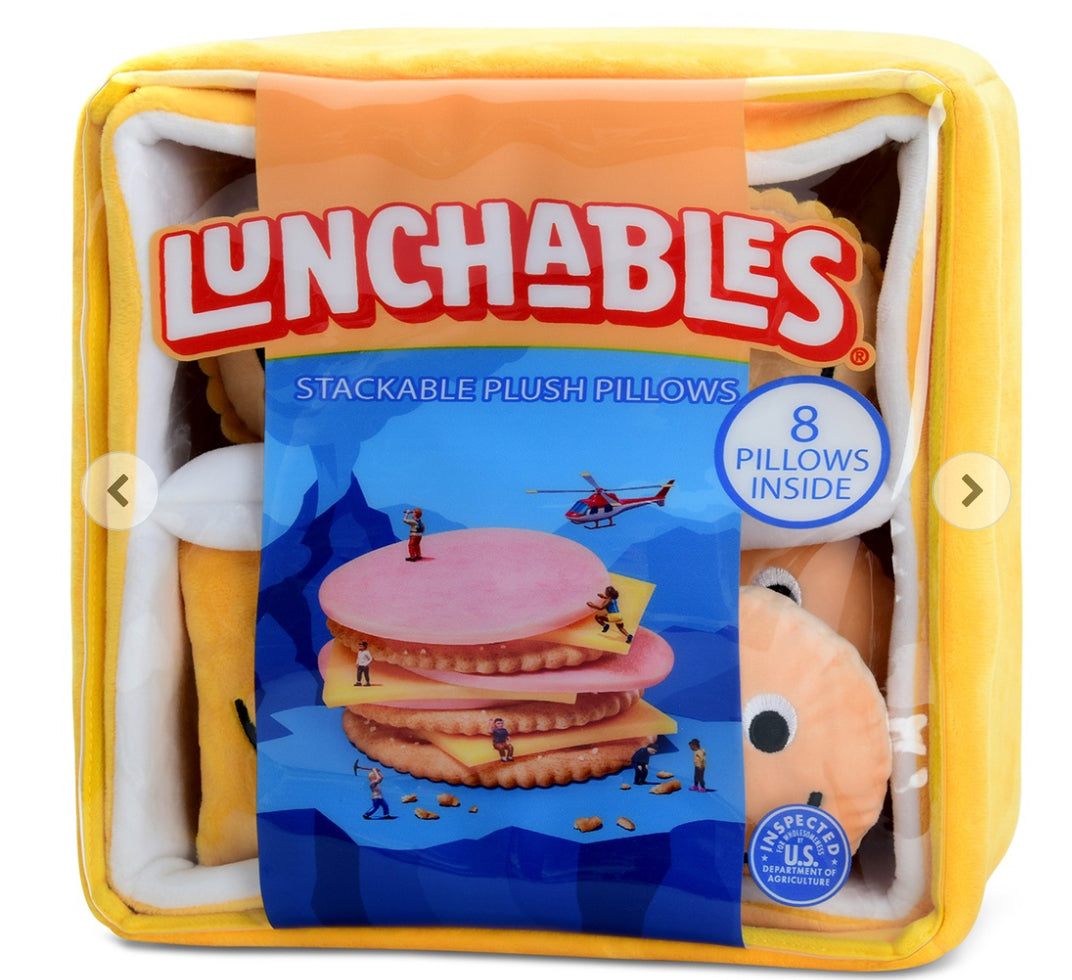 Lunchables Turkey and Cheese Packaging Plush