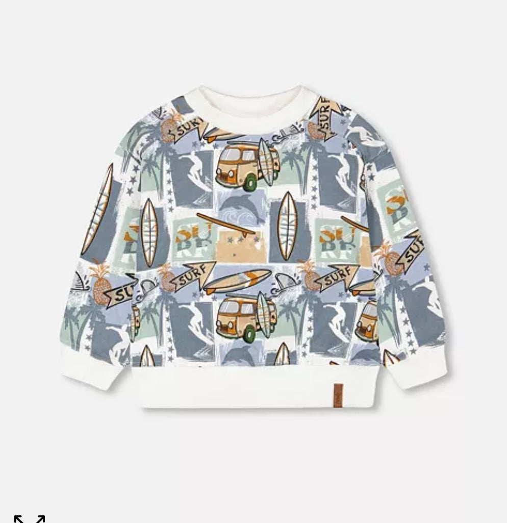 Surf French Terry Sweatshirt