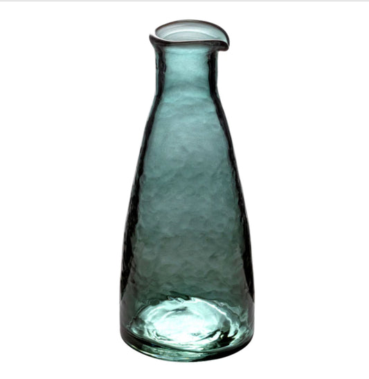 Hammered Glass Vase