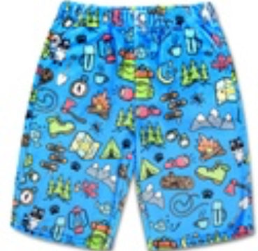 Iscream Plush Shorts for Boys