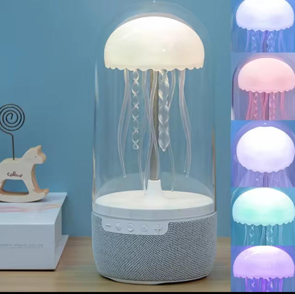 Jellyfish Lamp and Bluetooth Speaker