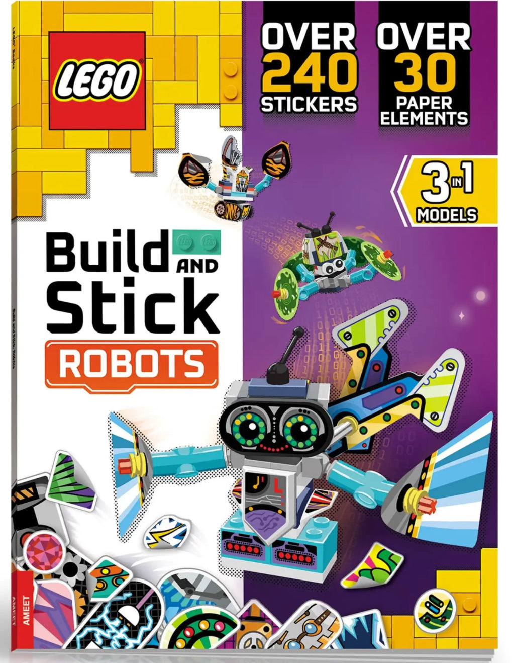 Lego Build and Stick Robots