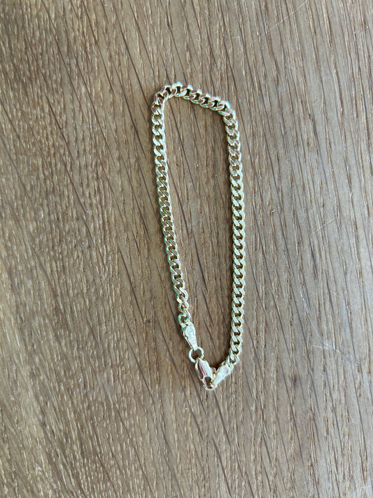 Gold Fill Small Chain Bracelet