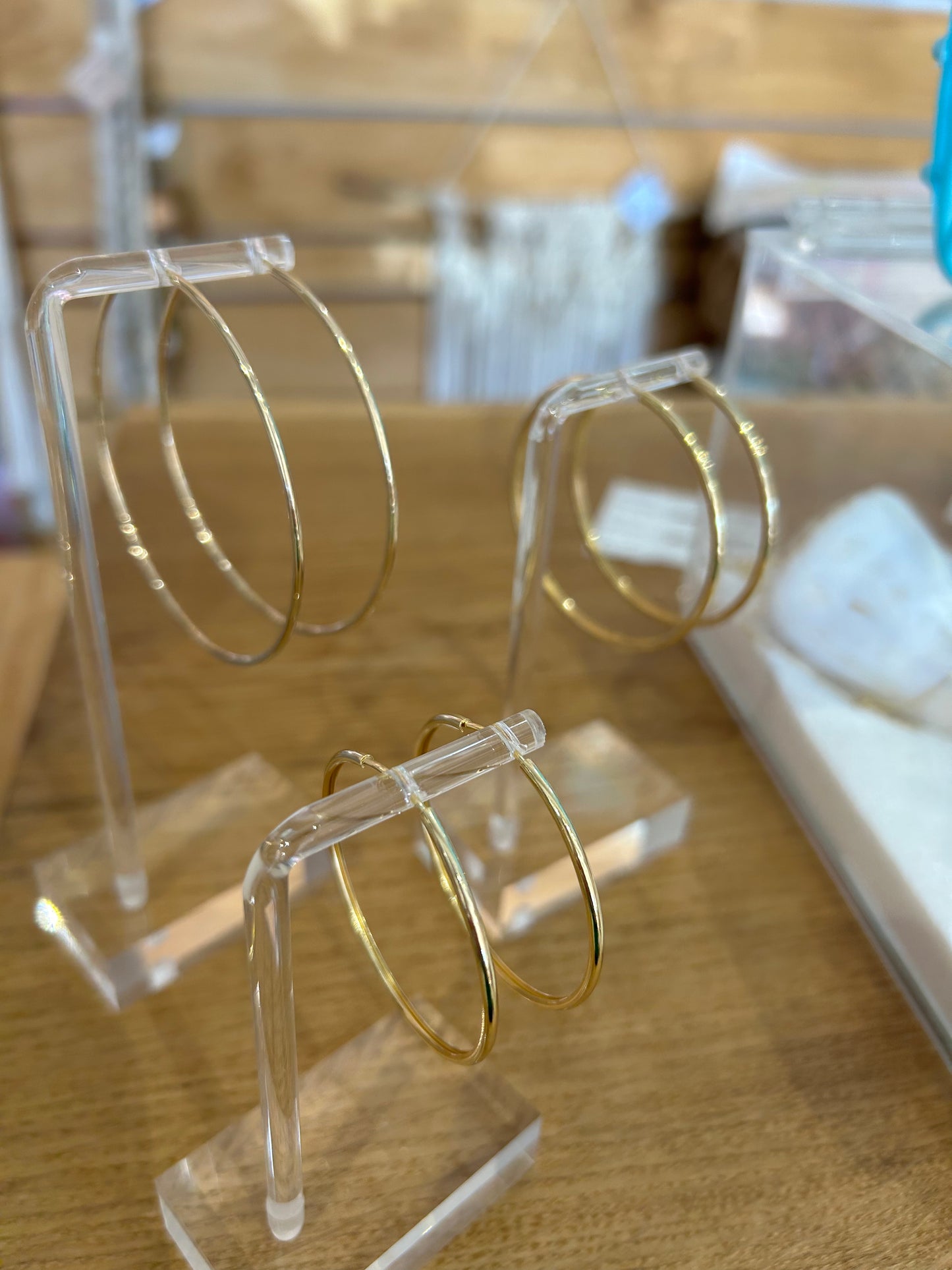 Thin Gold Filled Hoops