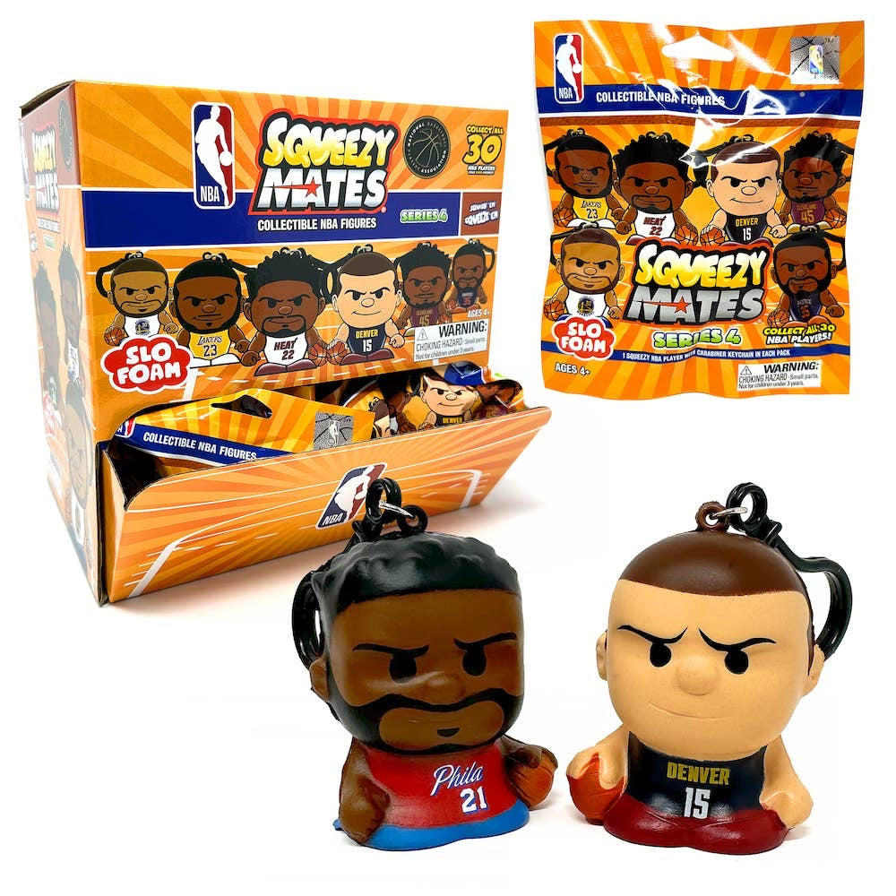 SqueezyMates NBA Collectable Figures