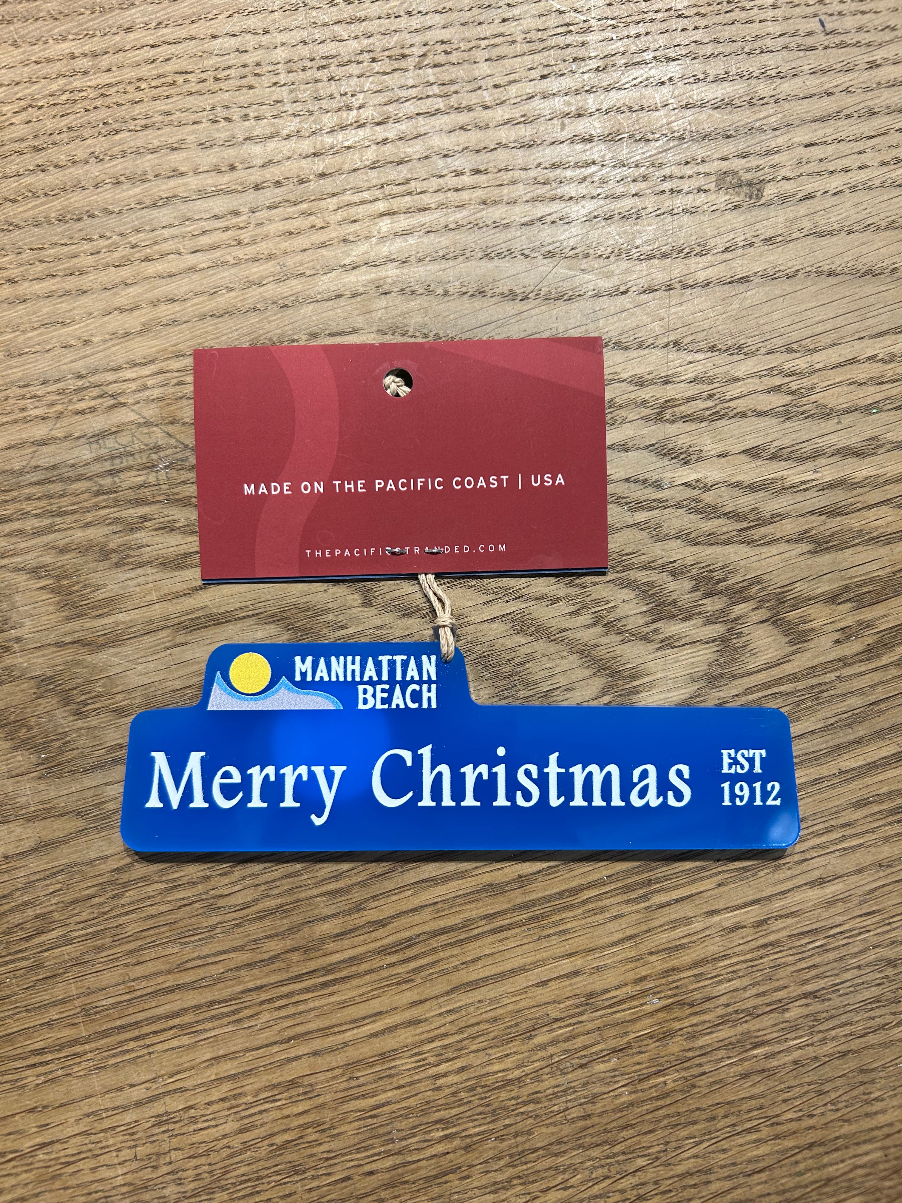 Manhattan Beach Street Ornaments