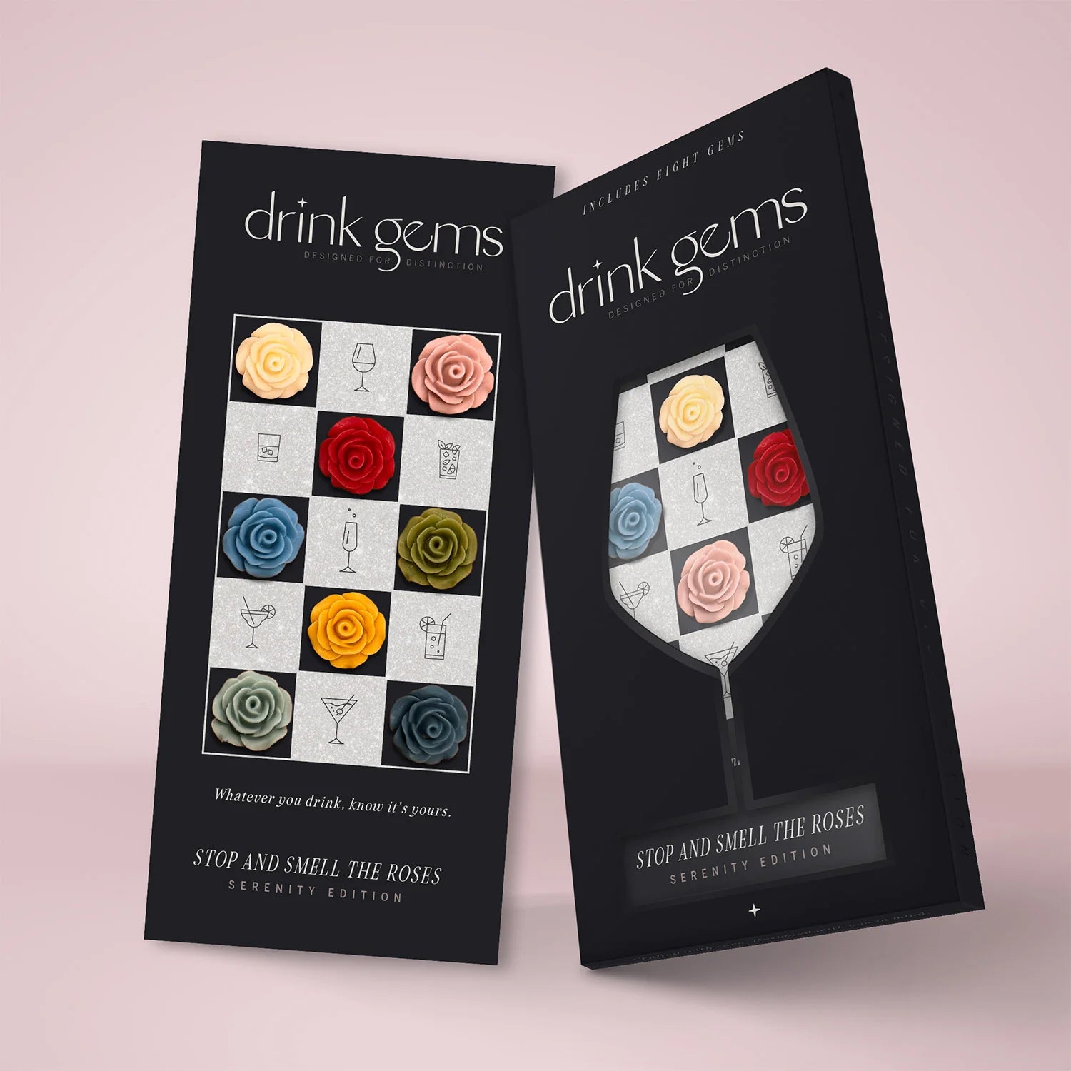 Drink Gems Wine Charms