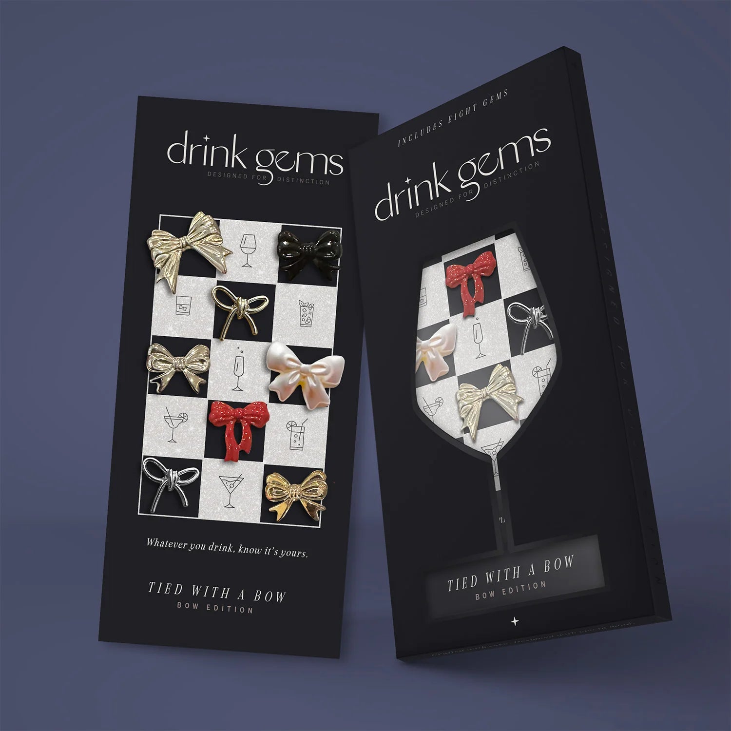 Drink Gems Wine Charms