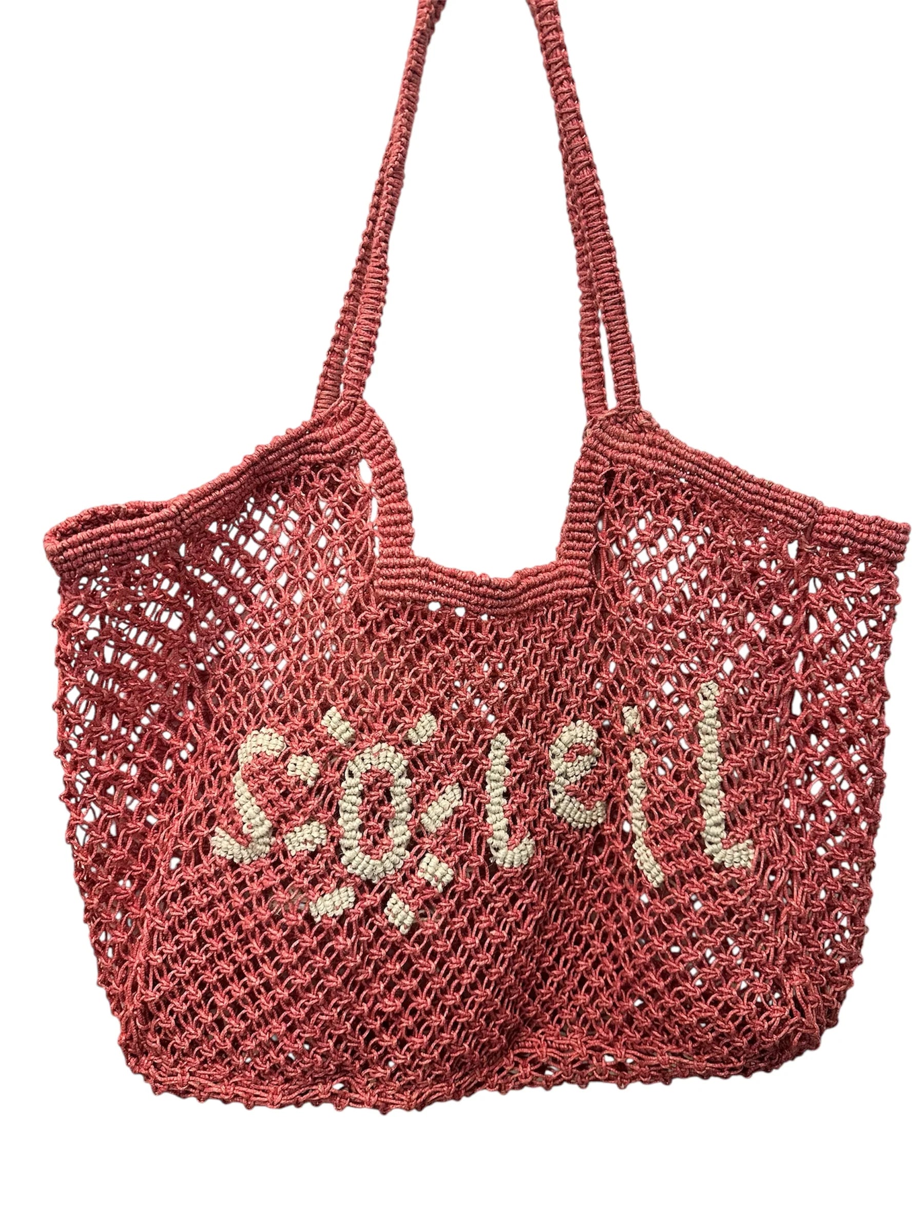 Mer St Barth Jute Beach Tote