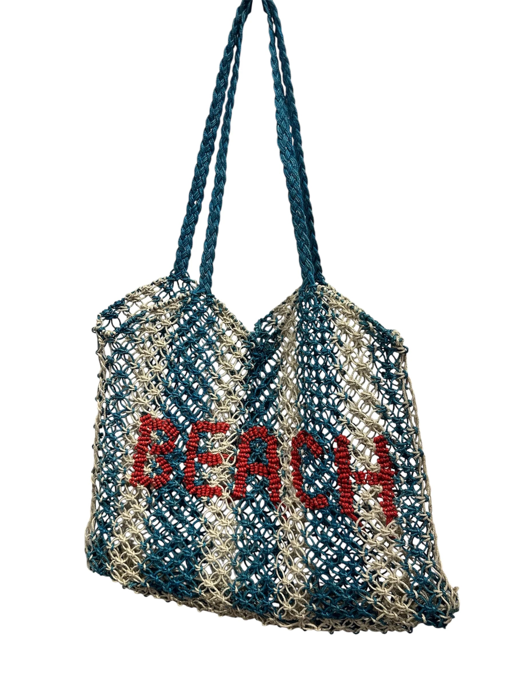 Mer St Barth Jute Beach Tote