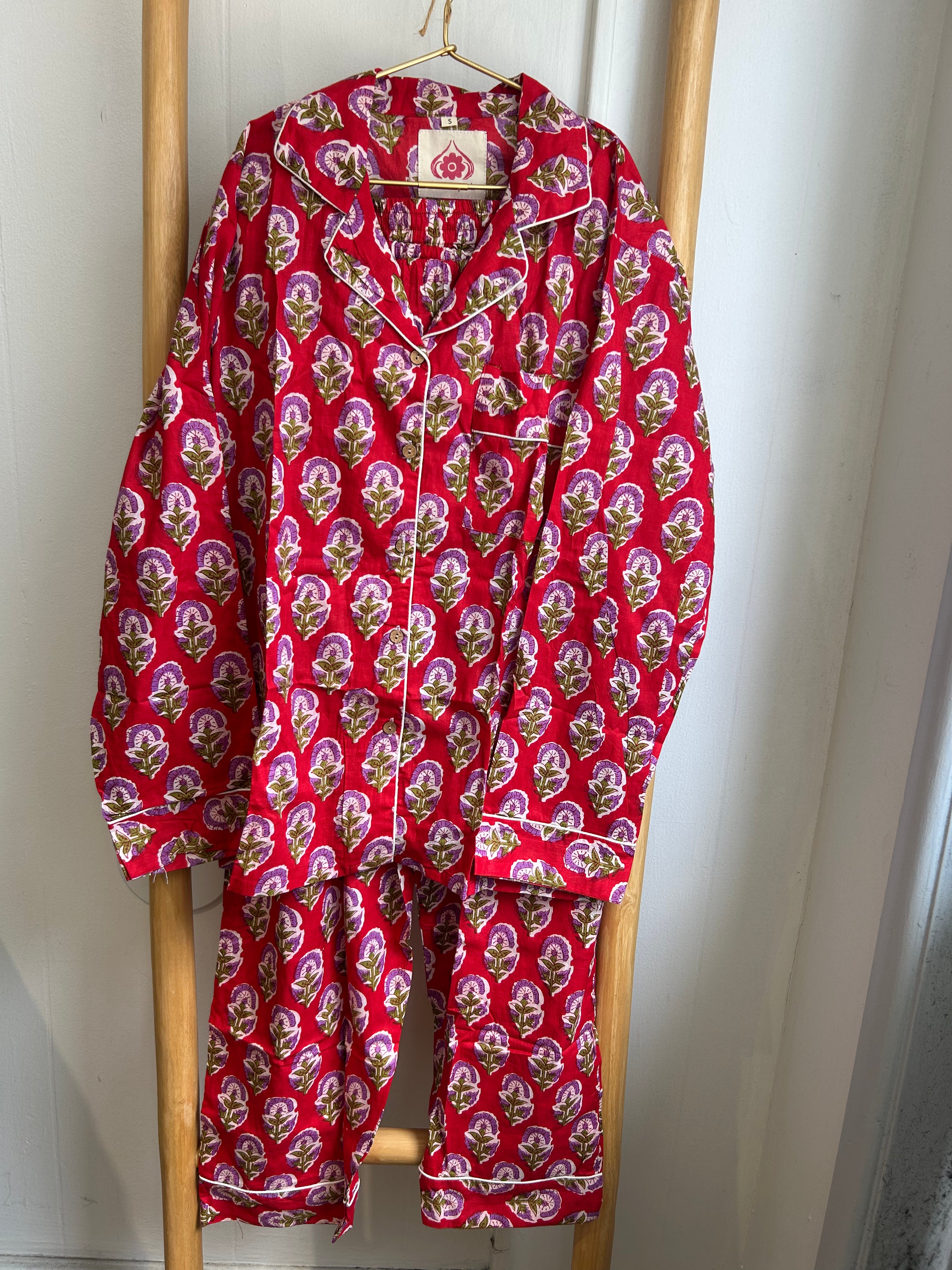 Indian Pink Pajamas