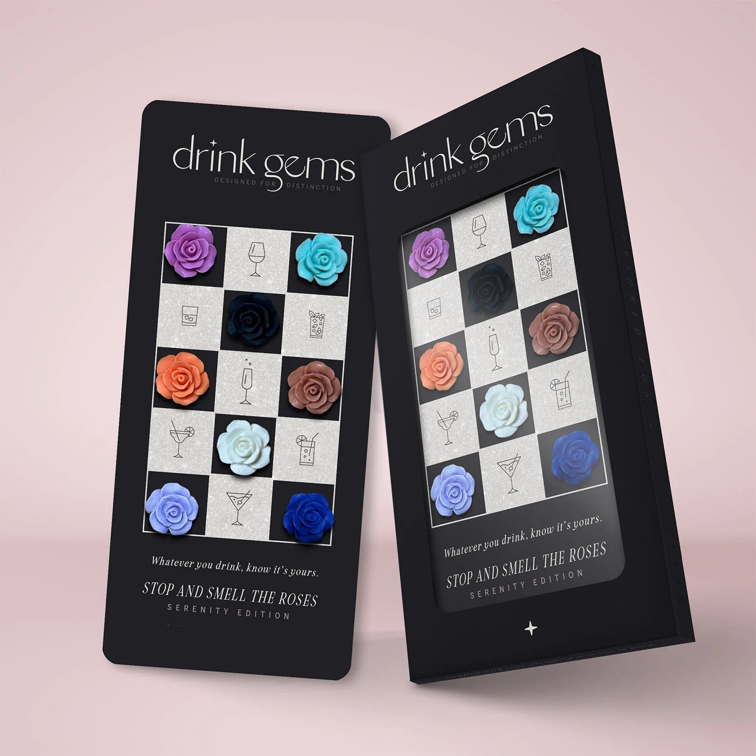 Drink Gems Wine Charms