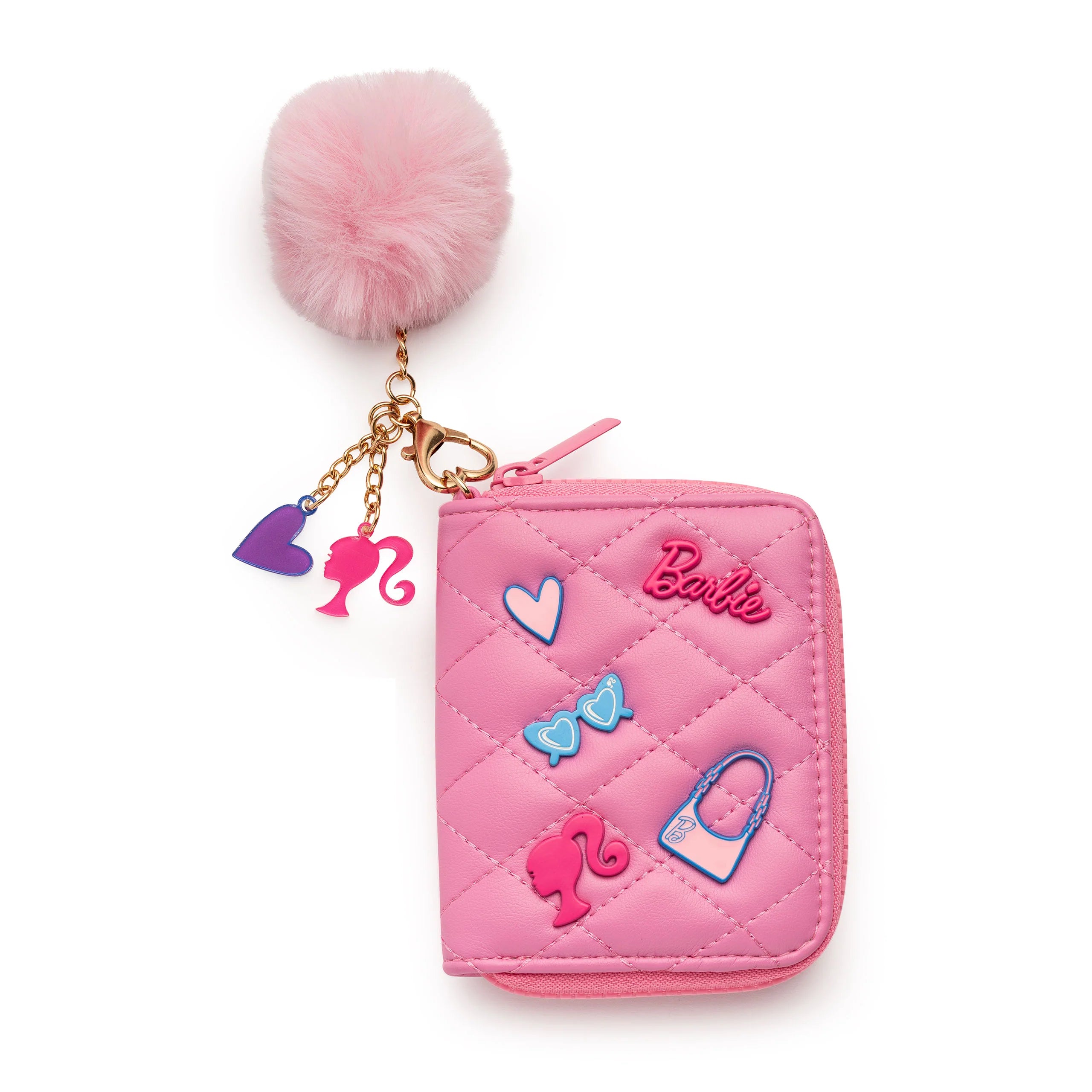Barbie™ Quilted Zip Wallet with Charms