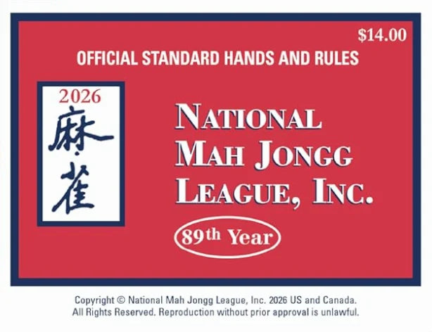National Mah Jongg League Card