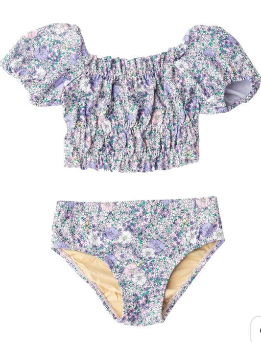 Shade Critters Flower Power Purple Swimsuit